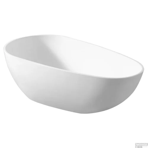 Nieuwe Producten -Badkamer Winkel ligbad vrijstaand boss wessing 173x85x56 cm wit detail