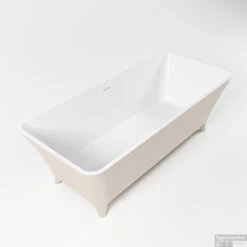 LUNDY Vrijstaand Bad 170x75cm Kleur Linen / Talc