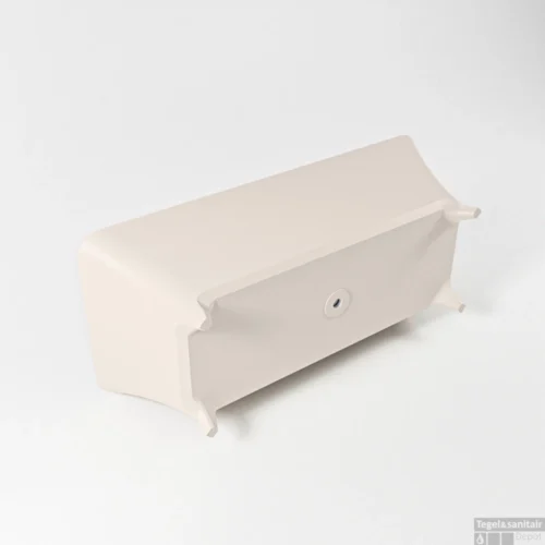 LUNDY Vrijstaand Bad 170x75cm Kleur Linen / Talc -Badkamer Winkel lundy google 2 00004