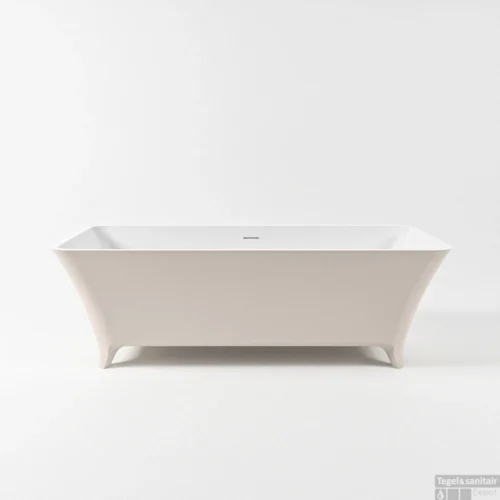 LUNDY Vrijstaand Bad 170x75cm Kleur Linen / Talc -Badkamer Winkel lundy google 5 00004