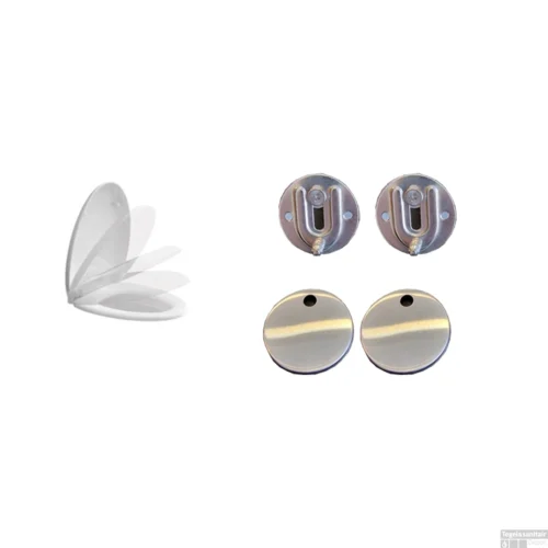 BWS Wandcloset Mudo | Randloos | Glans Wit (inclusief Zitting) 10 BWS Wandcloset Mudo | Randloos | Glans Wit (inclusief Zitting) -Badkamer Winkel mudo toiletzitting 3