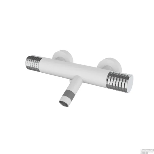 Opbouw Badkraan GRB Aura Thermostatisch Wit En Chroom