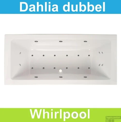 Whirlpool Boss & Wessing Dahlia 180x80 Cm Dubbel Systeem