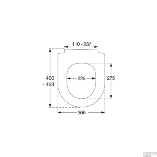 Pressalit Sway D2 Closetzitting Met Softclosing En Quickrelease Zwart -Badkamer Winkel pressalit sway d2 closetzitting met softclosing en quickrelease tech