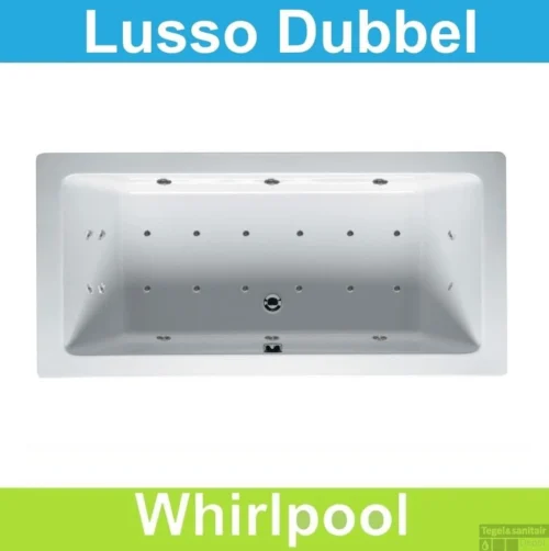 Ligbad Riho Lusso 200 X 90 Cm Whirlpool Dubbel Systeem