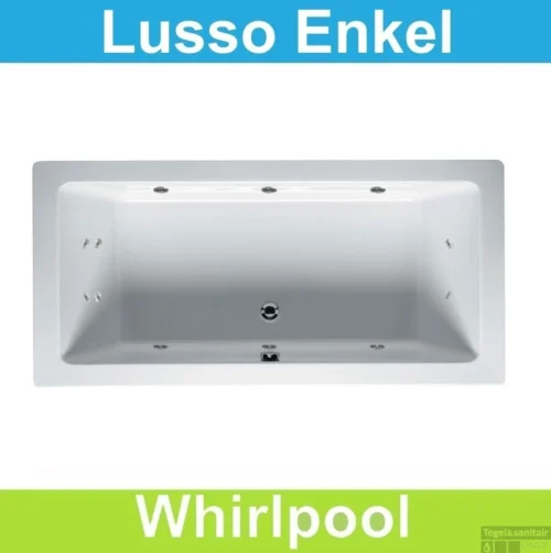Ligbad Riho Lusso 180x90 Cm Whirlpool Enkel Systeem