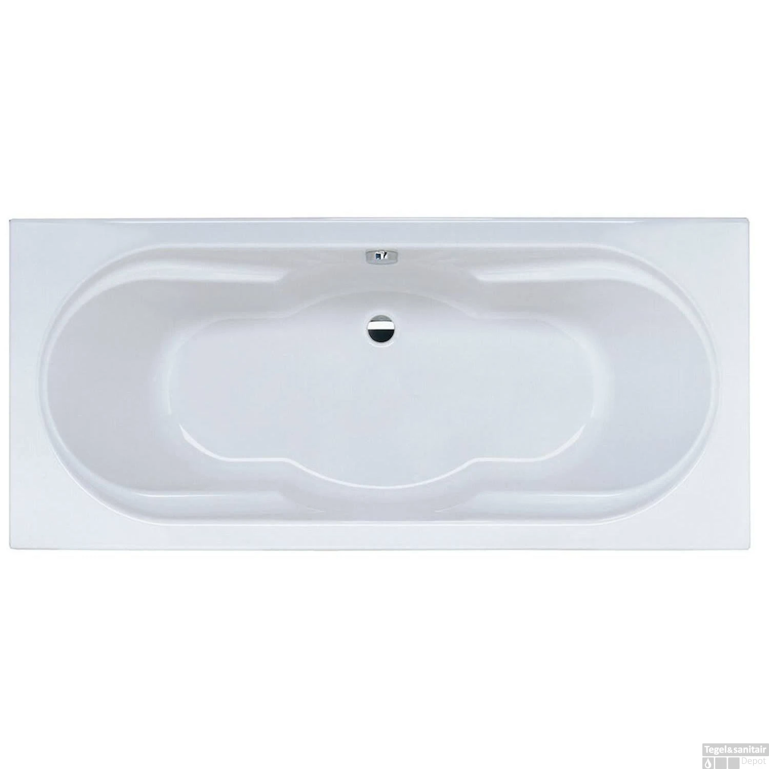 Sealskin Ligbad Duet 180x80 Cm Wit 1 Sealskin Ligbad Duet 180x80 Cm Wit