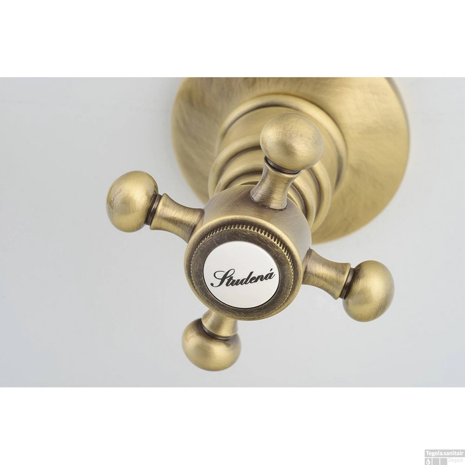 Douchekraan Inbouw Sapho Antea Mengkraan Afbouwdeel 2-weg Brons 7 Douchekraan Inbouw Sapho Antea Mengkraan Afbouwdeel 2-weg Brons - Afbeelding 7