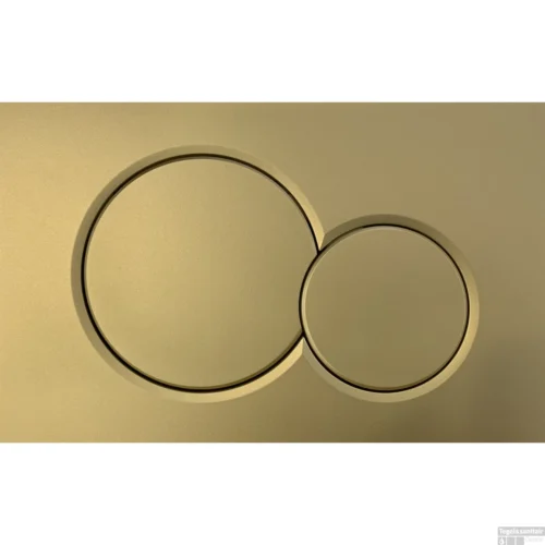 Bedieningsplaat Geberit Sigma 01 Frontbediening Mat Goud