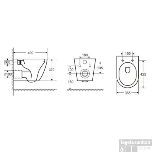 Toiletzitting Eisl Super Slim Softclose Quick Release RVS Scharnieren Wit -Badkamer Winkel tech 1