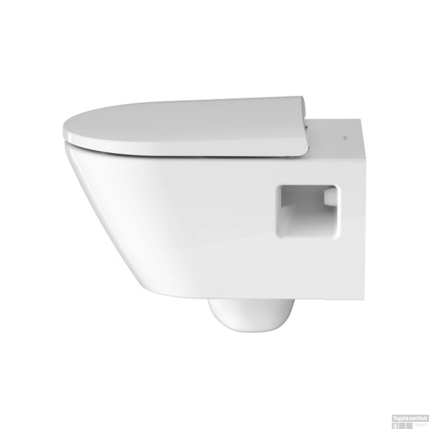 Toilet Duravit D-Neo Wand Rimless Diepspoel 54 Cm Hoogglans Wit 5 Toilet Duravit D-Neo Wand Rimless Diepspoel 54 Cm Hoogglans Wit - Afbeelding 5