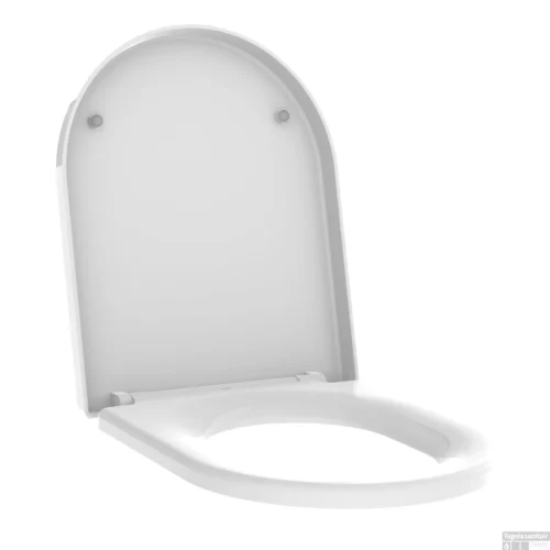 Toiletzitting Allibert Kobeo 36x4,5x47 Cm Soft Close Glanzend Wit