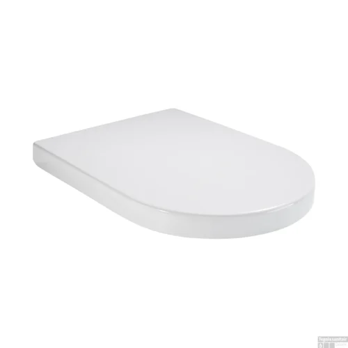 Toiletzitting Boss & Wessing Vesta Soft-close Tbv Wandcloset 52cm Mat Wit