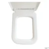 Toiletzitting Met Deksel Wiesbaden Carré Softclose Wit