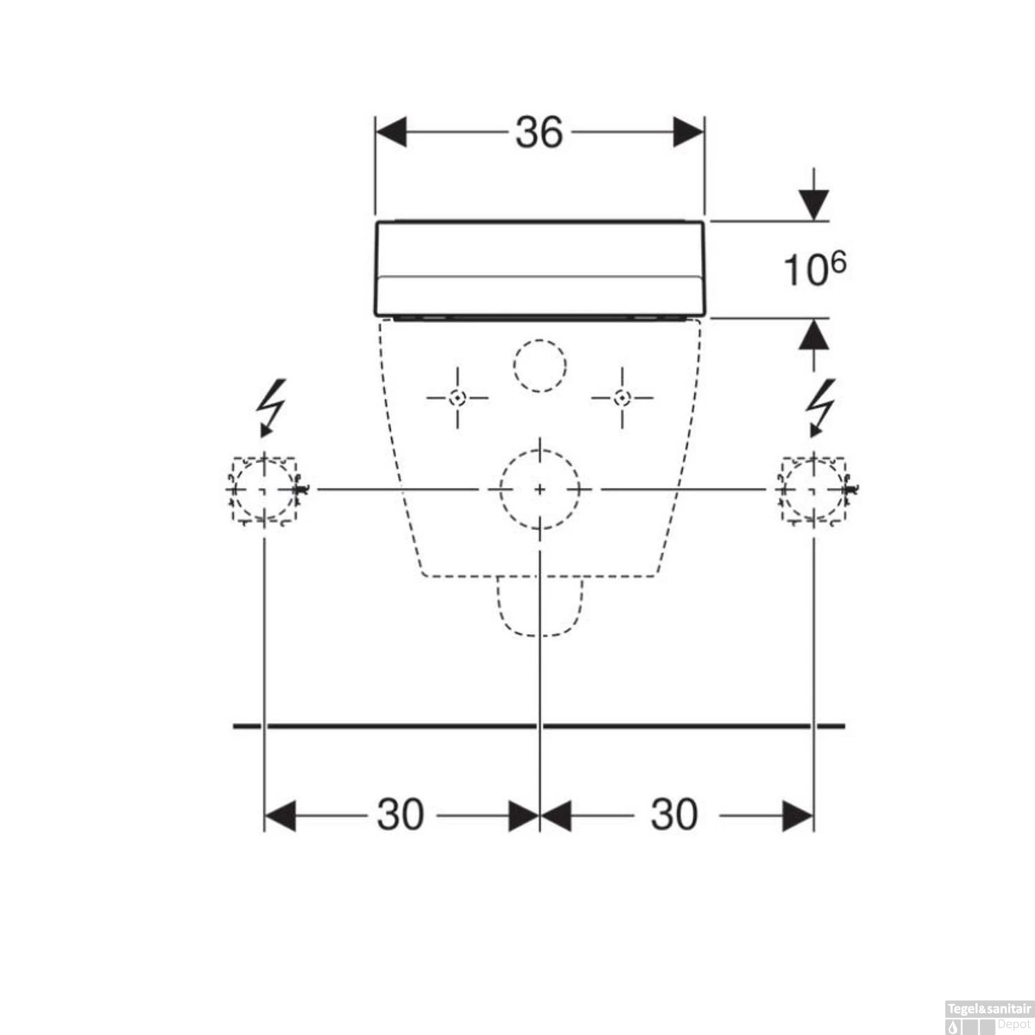 Toiletzitting Met Onderdouche Geberit AquaClean Tuma Comfort Glas Wit 3 Toiletzitting Met Onderdouche Geberit AquaClean Tuma Comfort Glas Wit - Afbeelding 3