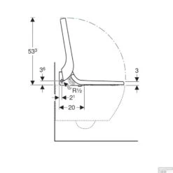 Toiletzitting Met Onderdouche Geberit AquaClean Tuma Comfort Glas Wit 9 Toiletzitting Met Onderdouche Geberit AquaClean Tuma Comfort Glas Wit -Badkamer Winkel toiletzitting tuma comfort geberit alpien wit tech3 2