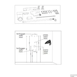 Urinoir Set Salenzi Hung Achterinlaat Mat Zwart Met TECE Loop Drukplaat Kunststof 11 Urinoir Set Salenzi Hung Achterinlaat Mat Zwart Met TECE Loop Drukplaat Kunststof -Badkamer Winkel urinoir salenzi mat wit tech1 5 1