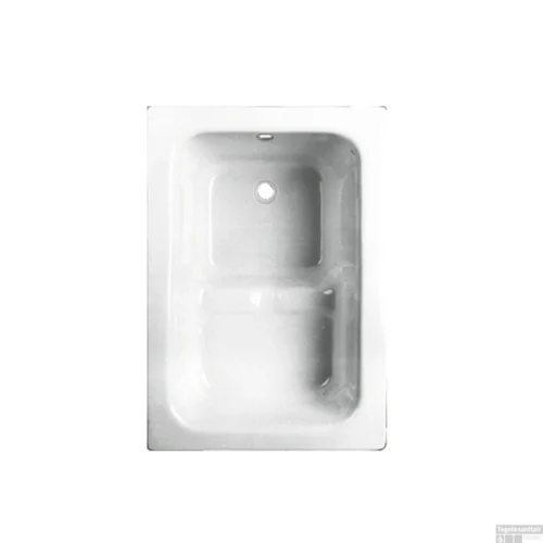 VM GO Pisa Zitbad 100x70cm Acryl 21-42cm Diep Inclusief Potenstel