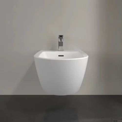 Wandbidet Villeroy & Boch Subway 3.0 CeramicPlus 56x37.5x27 Cm Stone White -Badkamer Winkel wandbidet villeroy boch subway 3.0 ceramicplus 56x37.5x27 cm stone white sfeer2