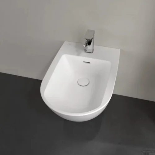 Wandbidet Villeroy & Boch Subway 3.0 CeramicPlus 56x37.5x27cm Wit Alpin -Badkamer Winkel wandbidet villeroy boch subway 3.0 ceramicplus 56x37.5x27cm wit alpin sfeer3