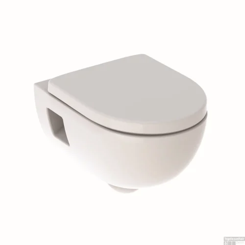 Wandcloset Geberit 300 WC-pack Rimfree Diepspoel Softclose Wit