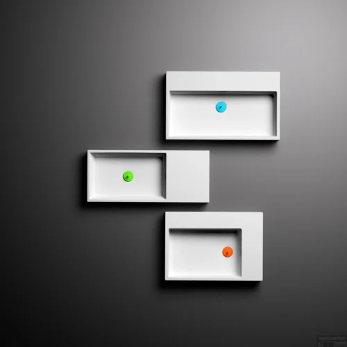 Wastafel Clou Wash Me 75x32x12 Cm Solid Surface (Rechts) -Badkamer Winkel wash me concept pag 18 1