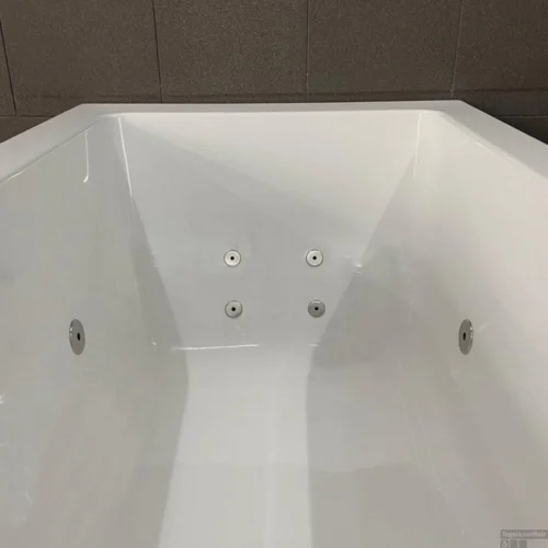 Whirlpool Boss & Wessing Dahlia Jetline 190x90 Cm Enkel Systeem Geborsteld RVS -Badkamer Winkel whirlpool boss wessing dahlia jetline 190x90 cm enkel systeem geborsteld rvs sfeer