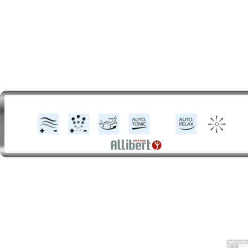 Whirlpoolbad Allibert Moovance Intensea 170x75x53 Cm Incl. Poten Wit -Badkamer Winkel whirlpoolbad allibert moovance intensea 170x75x53 cm incl. poten tec1 1