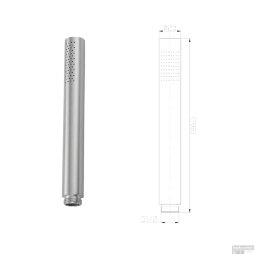 Wiesbaden Inbouw Regendouche Set 09 Caral Rechthoek Plafonduitloop RVS -Badkamer Winkel wiesbaden inbouw regendouche set 09 caral rechthoek plafonduitloop rvs 9