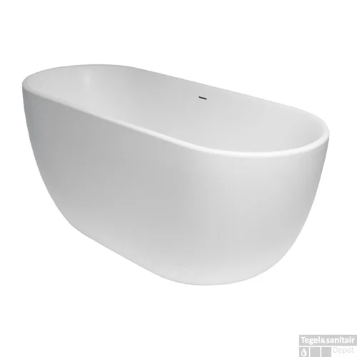Vrijstaand Bad Xenz Humberto 170x72x63 Cm Solid Surface Wit