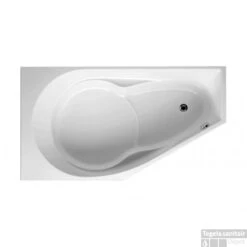 Nieuwe Producten 11 Ligbad Riho Yukon 160 X 90 Cm RECHTS Wit